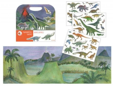Noutati si reduceri - Set magnetic Dinozauri, Egmont Toys