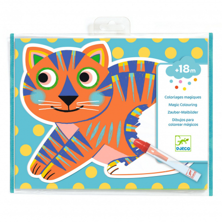 De Bebe - Set pictura cu apa Animalo-Ma, Djeco