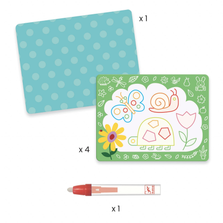Set pictura cu apa Primele desene, Djeco [5]