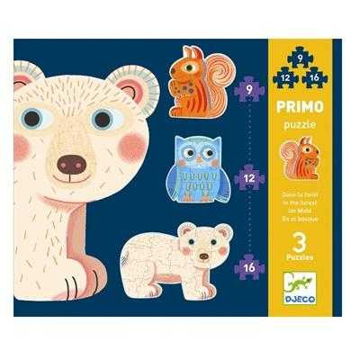 Set Puzzle-uri evolutive In padure, Djeco [2]