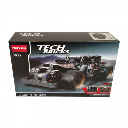 Set Tehnic Constructie, Model 3417, Masina de curse, 170 piese - Decoo [1]