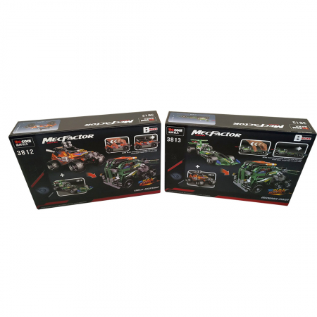 Set Tehnic Constructie, Model 3812, Masina de teren, 201 piese - Decool [4]