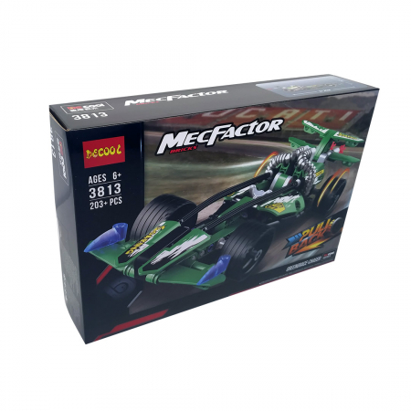 Set Tehnic Constructie, Model 3813, Masina de curse, 303 piese - Decool [3]