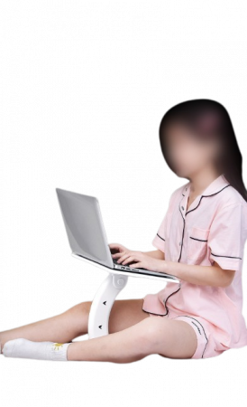 Suport reglabil pentru laptop. Stand reglabil pentru laptop si lectura. Masa pliabila pentru invatare cu mai multe functii [2]