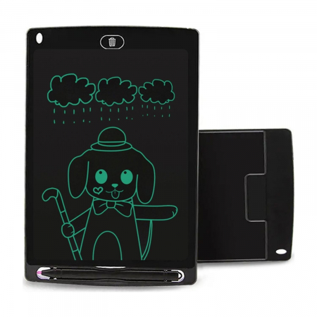 Tableta grafica digitala LCD sensibil la atingere, pentru scris si desenat, buton de stergere, 8 Inch (22.5x 14.5 cm, 97 grame), cu baterii, +3 ani, [2]
