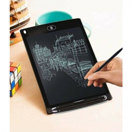 Tableta grafica digitala LCD sensibil la atingere, pentru scris si desenat, buton de stergere, 10.5 Inch (26,5x17 cm, 144 grame), cu baterii, +3 ani, [3]