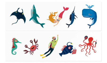 Noutati si reduceri - Tatuaje Ocean, Londji