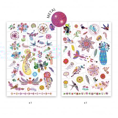 Tatuaje Pasari multicolore, Djeco [2]