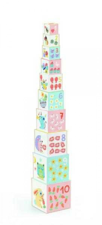 Turn de construit BabyBloki, Djeco [2]