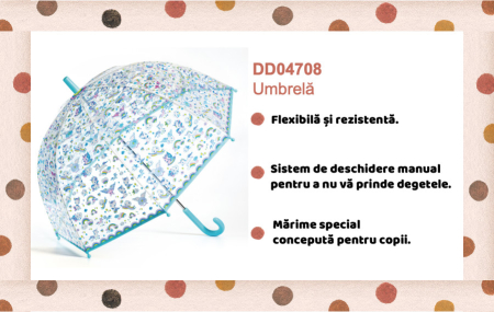 Umbrela pentru copii Unicorni, Djeco [2]