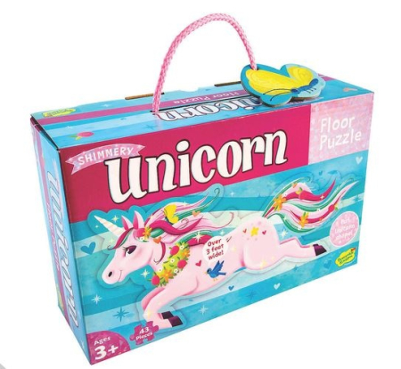 Noutati si reduceri - Unicorn Floor Puzzle - puzzle de podea u00een forma de unicorn