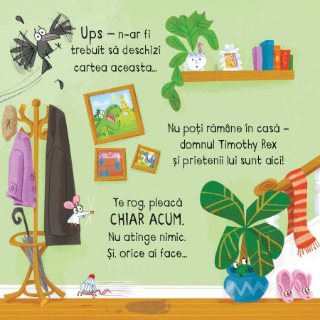 Cine a eliberat dinozaurii? (Usborne Pop-up) [1]