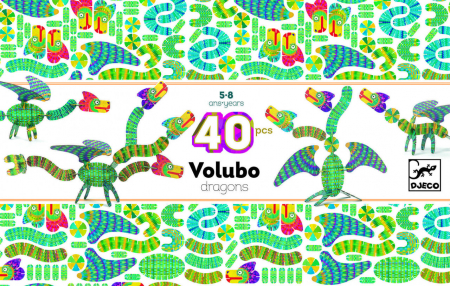 Seturi de constructie - Volubo dragoni, Djeco
