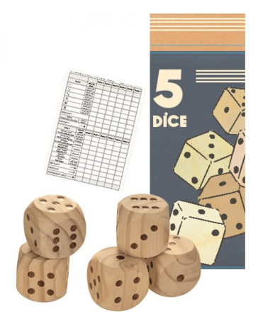 Noutati si reduceri - Zaruri mari din lemn, Egmont Toys