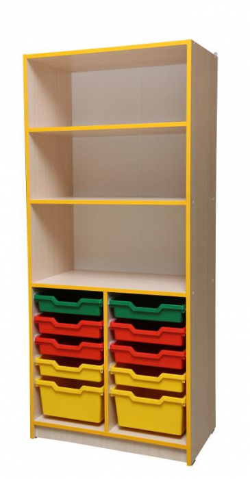 Dulap depozitare cu rafturi si tavite [1]