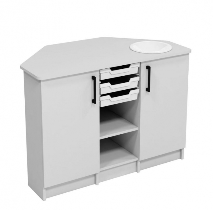 Masă cu chiuvetă pentru cabinet de chimie [1]