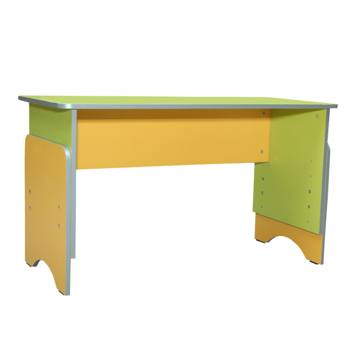 Masa pentru copii cu 2 locuri, fără raft  reglabila [1]