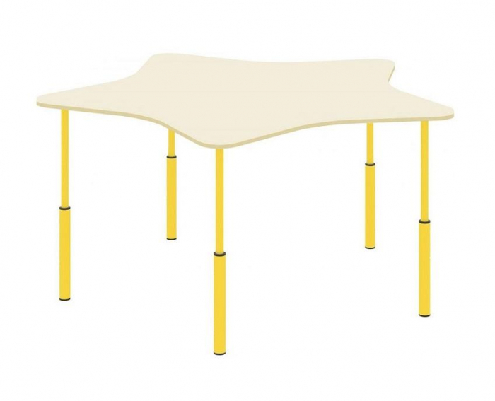 Masa pentru copii  steluta, reglabil pe înălțime [1]