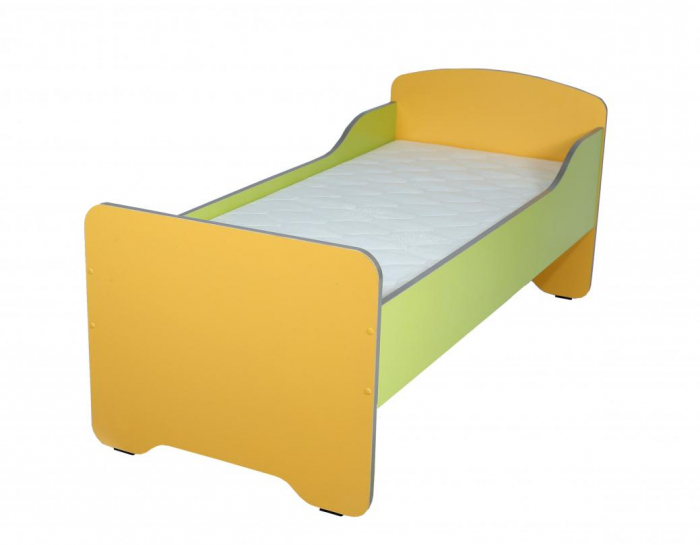 Pat pentru copii fără saltea cu tăblii înalte [1]