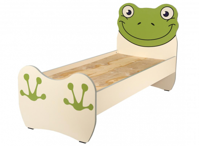 Pat pentru copii "Frog" , fără saltea [1]