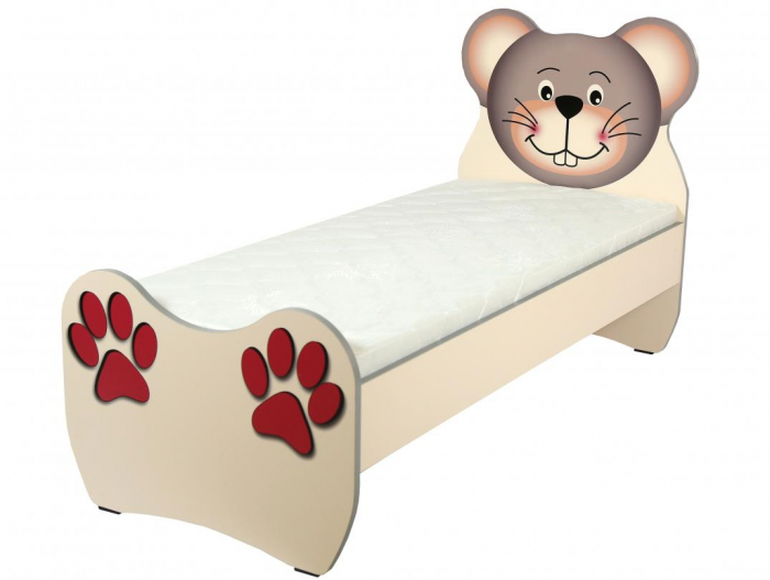 Pat pentru copii "Șoare" , fără saltea [1]