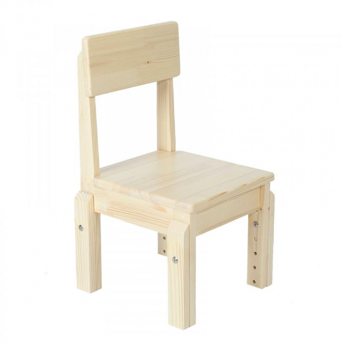 Scaun din lemn, inaltime reglabila [1]