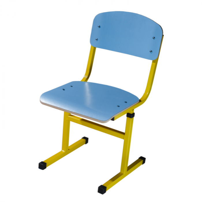 Scaun în formă de T tub pătrat, cu acoperire HPL [1]