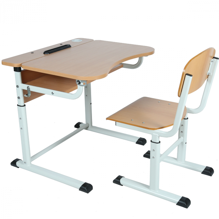 Set pupitru elev cu reglare unghiul de inclinare a treptei [1]