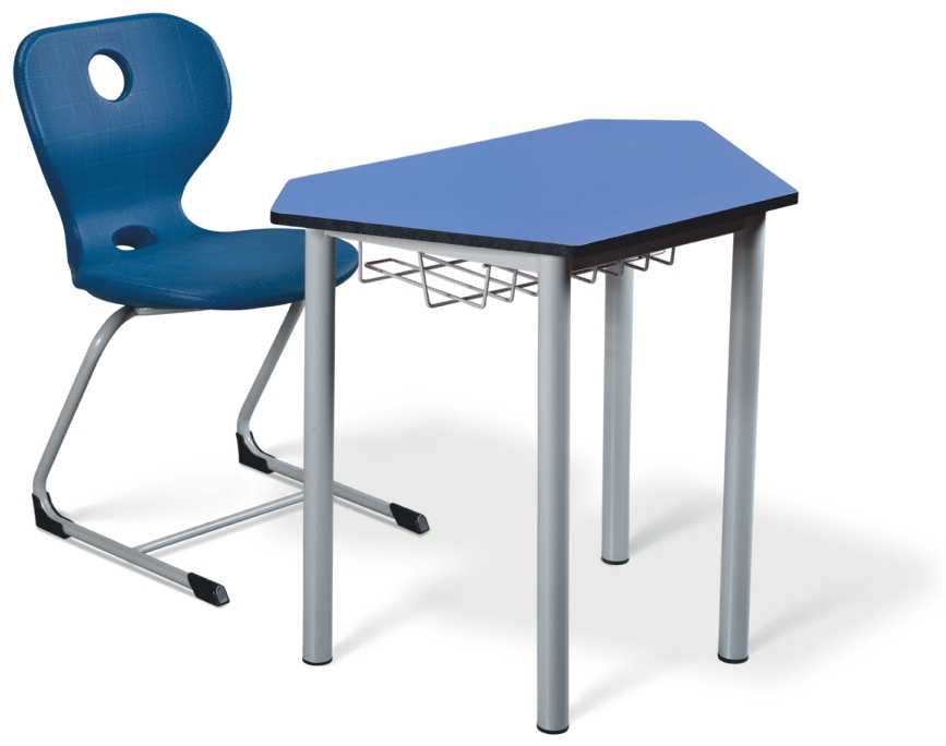 Set scaun si masa scolara individuala ALBASTRU [1]