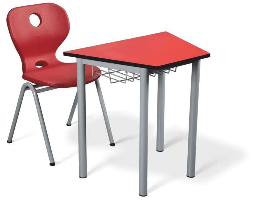 Set scaun si masa scolara individuala ROSU [1]