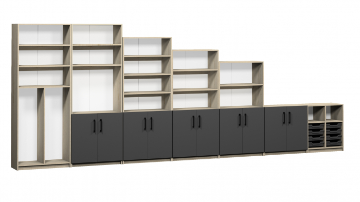 Set universal de perete de mobilier [1]