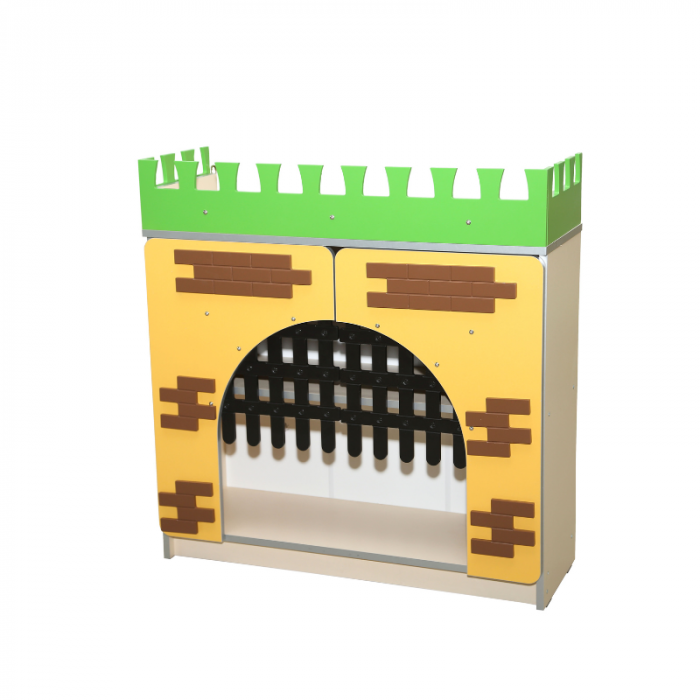 Zid pentru copii "Castelul înalt", Dulap No4 [1]