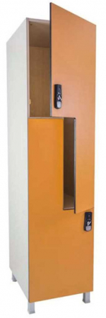 Dulapuri, Etajere si Cuiere - Dulap individual elev portocaliu