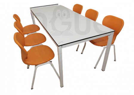 Seturi scaune si mese - Set masa moderna cu 6 scaune