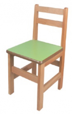 Mese si scaune si tabureti - Scaun grdinita din lemn