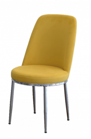 Scaune si mese - Scaun cu burete galben