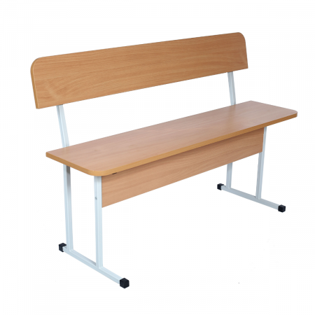 Scaune si mese - Banca cu 2 locuri cu spătar reglabila