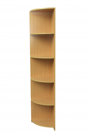 Mobilier scolar - Copr suspendat colt cu rafturi