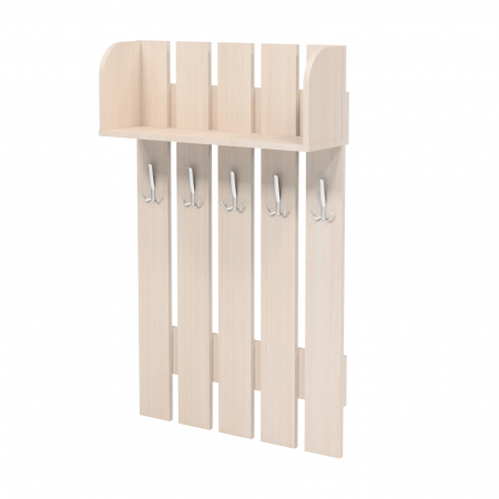 Mobilier gradinita - Cuier cu 5 carlige duble