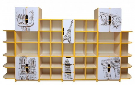 Mobilier scolar - Dulap"Calatorii scolare"