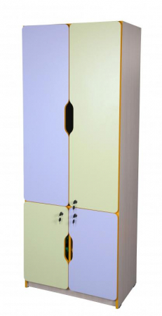 Depozitare si organizare - Dulap cu 4 usi si chei