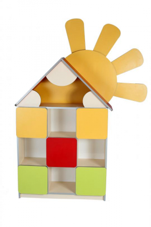 Depozitare si organizare - Dulap cu usi “Flower Meadow”