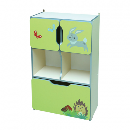 Depozitare si organizare - Dulap pentru copii "Animale" No9