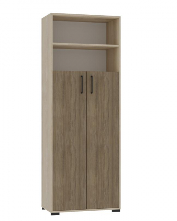 Mobilier scolar - Garderoba semi-închisă cu 1 raft deschis