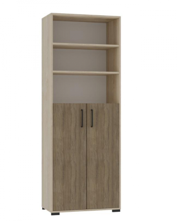 Mobilier scolar - Garderoba semi-închisă cu 2 rafturi deschise