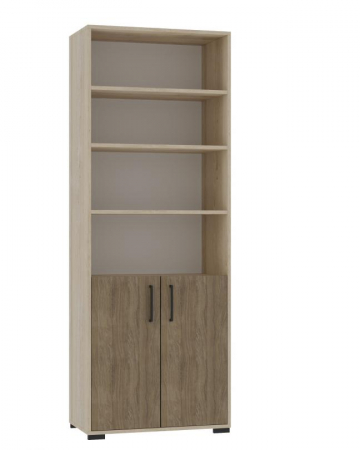 Mobilier scolar - Garderoba semi-închisă cu 3 rafturi deschise