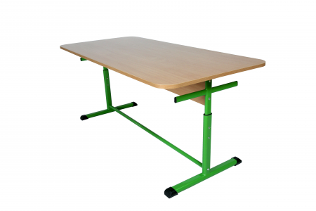 Masa cu 4 locuri pentru sali de mese, tub plat-oval [1]