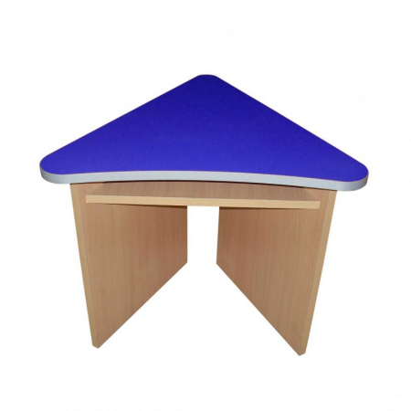Mese si scaune si tabureti - Masa pentru copii "Petal" cu un raft, grupa de înălțime