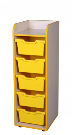 Corp depozitare cu set de tăvi