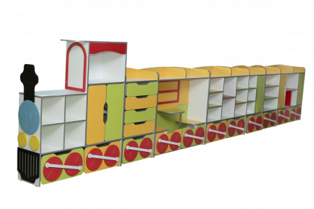 Patuturi si saltele - Patul pentru copii "Fairy Tale Express"